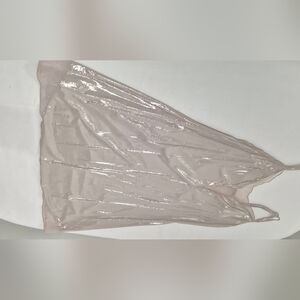 Victoria's Secret Light Gray Mesh Detail Top